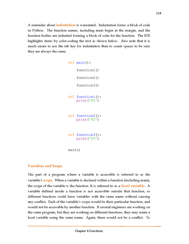 Introduction to Python Programming: Starting Out with IDLE - Functions 4